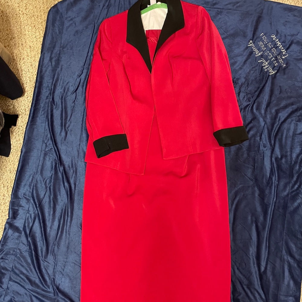 Two Piece Dress with Matching Jacket